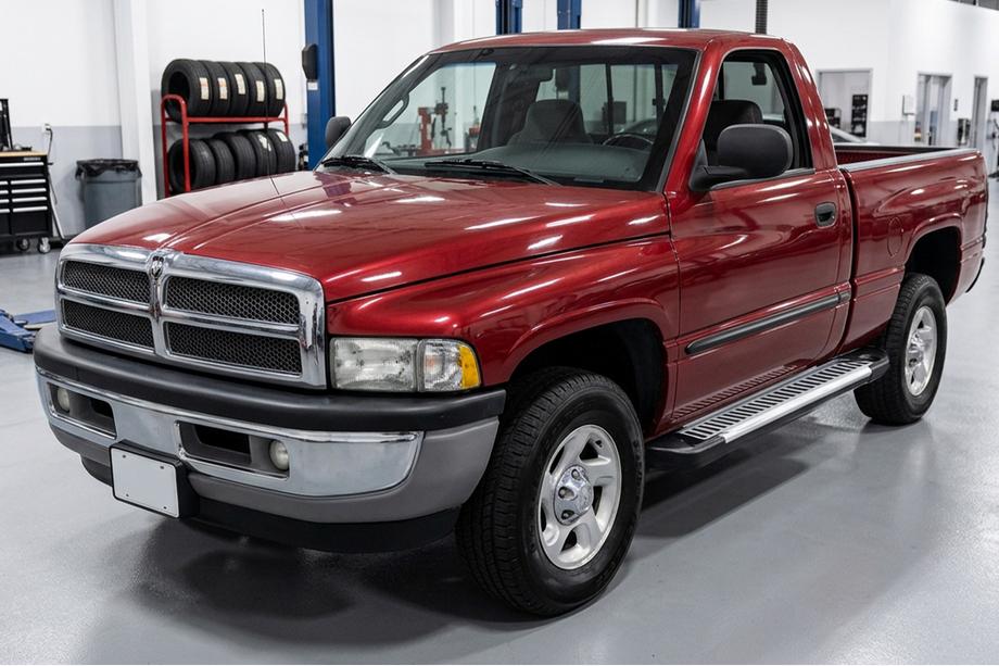 Dodge RAM (BR/BE) 1994–2002 Sidetrin Line (2 stk., aluminium) Image