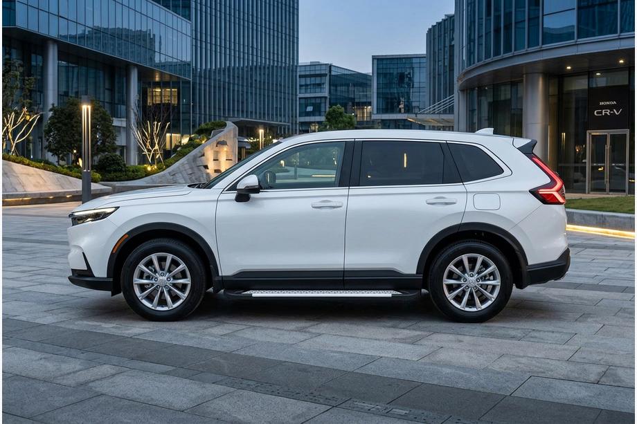 Honda CRV 2022– Sidetrin Allmond Grey (2 stk., aluminium) Image