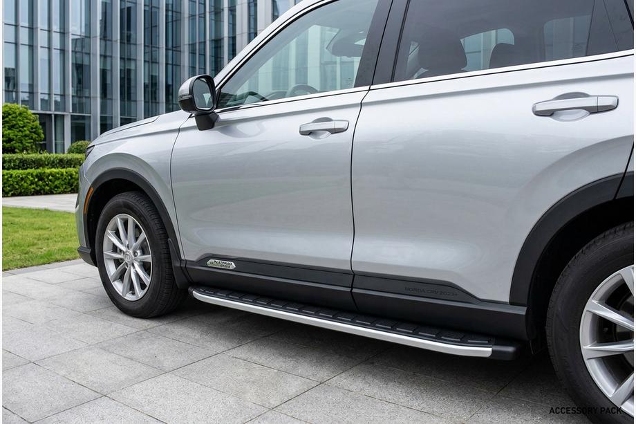 Honda CRV 2022– Sidetrin Fullmond (2 stk., aluminium) Foto 1
