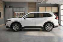Honda CRV 2022– Sidetrin Vision New Black (2 stk., aluminium) foto 1