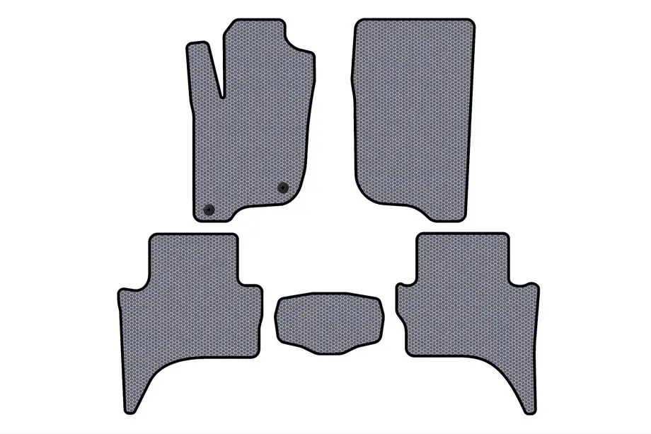 Mitsubishi L200 2015–2024 Gummimåtter Carsuit (Short base, grå) Image
