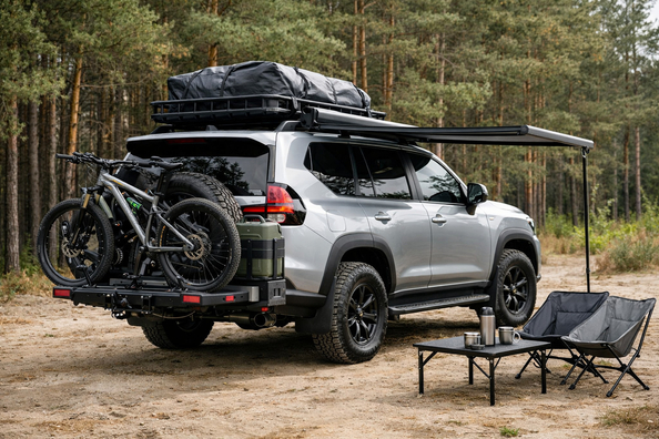 Hvad skal du montere på Toyota Land Cruiser Prado 250 til familien