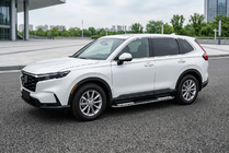Honda CRV 2022– Sidetrin Tayga V2 (2 stk., aluminium) foto 1