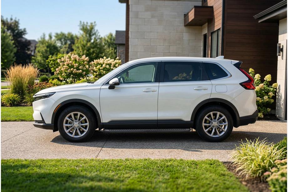 Honda CRV 2022– Sidetrin Tayga Black (2 stk., aluminium) Image