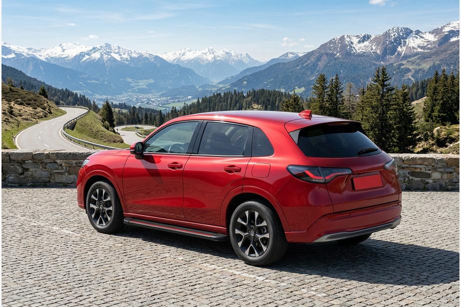 Honda ZR-V 2022– Sidetrin Maya Red (2 stk., aluminium) Foto 1