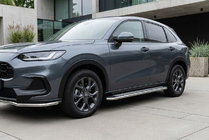 Honda ZR-V 2022– Sidetrin Maydos V2 (2 stk., aluminium ↗ rustfrit stål) foto 1