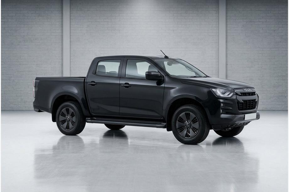 Isuzu D-Max 2019– Allmond Black sidetrin (2 stk., aluminium) Image