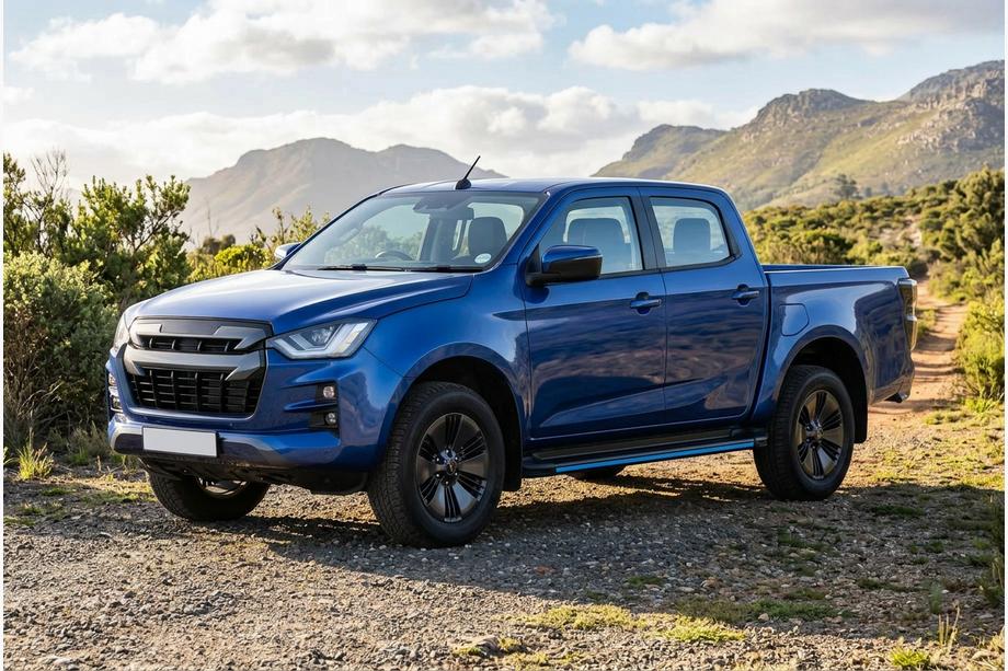 Isuzu D-Max 2019– Maya Blue sidetrin (2 stk., aluminium) Image