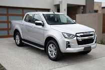 Isuzu D-Max 2019– Sideskridtbrætter Tayga Grey (2 stk., aluminium) foto 1