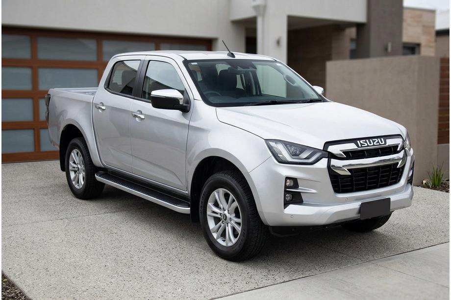 Isuzu D-Max 2019– Sideskridtbrætter Tayga Grey (2 stk., aluminium) Image