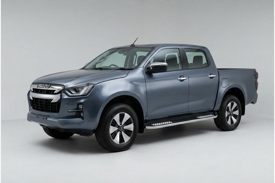 Isuzu D-Max 2019– Sidetrin Tayga V2 (2 stk., aluminium) Image