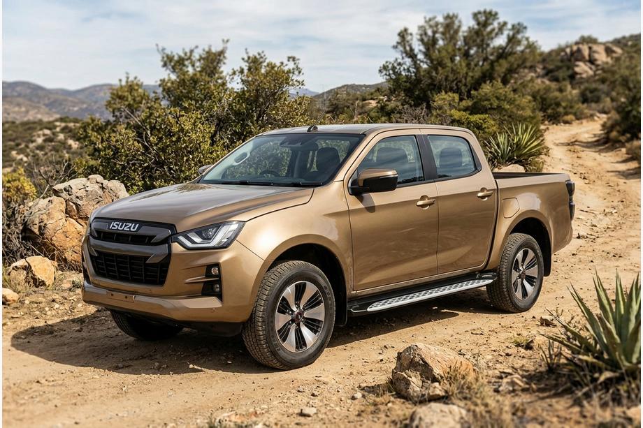 Isuzu D-Max 2019– Sidetrin Shining V1 (2 stk., aluminium) Image