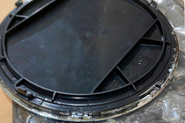 Mercedes GLE Coupé C292 2015–2019 Nedsat vare – frontemblem under glas, kromkant a0008880111 foto 3