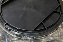 Mercedes GL/GLS class X166 2012–2019 Nedsat vare: Frontemblem under glas, kromkant a0008880111 (til GLS) foto 5