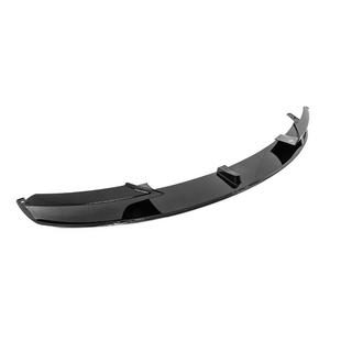 Front lip spoiler BM (til M-Sport, blank sort) BMW 3-serie F30/F31 2012–2019 foto 3