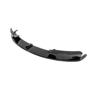 Front lip spoiler BM (til M-Sport, blank sort) BMW 3-serie F30/F31 2012–2019 foto 4