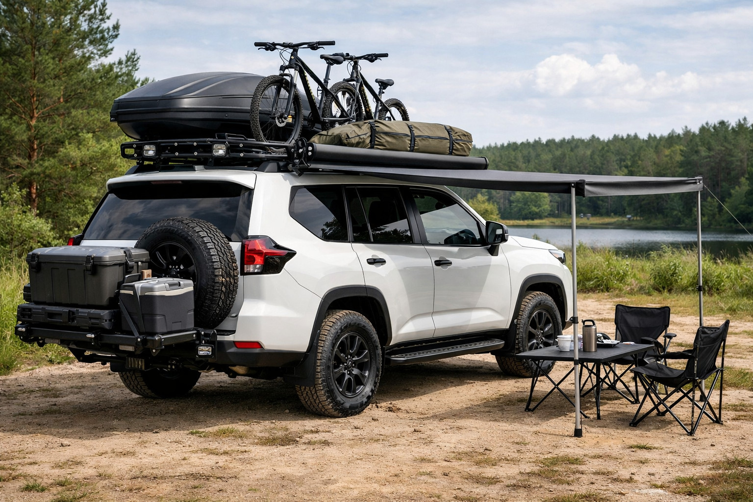 Hvad skal du montere på Toyota Land Cruiser Prado 250 til tag, bagage og familieture