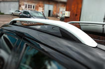 Nissan Juke 2010–2019 Tagrælinger CROWN (mat grå) foto 4
