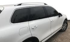 Porsche Cayenne 2010–2017 Tagrælinger Skyport (mat grå) foto 2