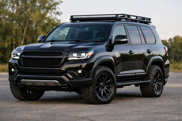 Opgraderingsplan til Toyota Land Cruiser 200 for et mere moderne look