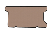 Fiat 500/500L 2013–2022 Gummibagagerumsmåtte Carsuit (til 500, USA, beige) foto 1
