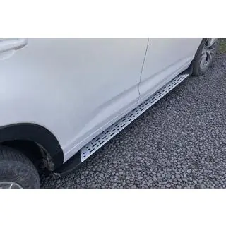 Sidetrin, originalt design (til EU og USA, 2 stk., aluminium) Toyota Highlander 2013–2019 foto 1