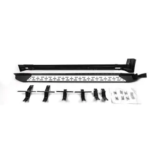 Sidetrin, originalt design (til EU og USA, 2 stk., aluminium) Toyota Highlander 2013–2019 foto 3