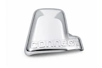 Ford Connect 2006–2009 Krom spejlcover med logo, højre (1 stk., plast) foto 1