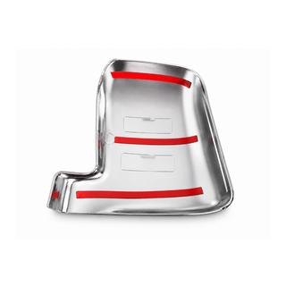 Krom spejlcover med logo, højre (1 stk., plast) Ford Connect 2006–2009 foto 2