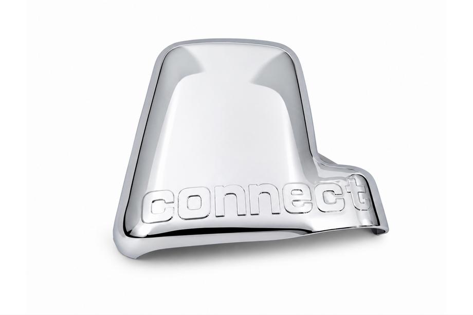 Ford Connect 2010–2013 Spejlkåber variant nr. 1 med logo højre (1 stk., plast) Image