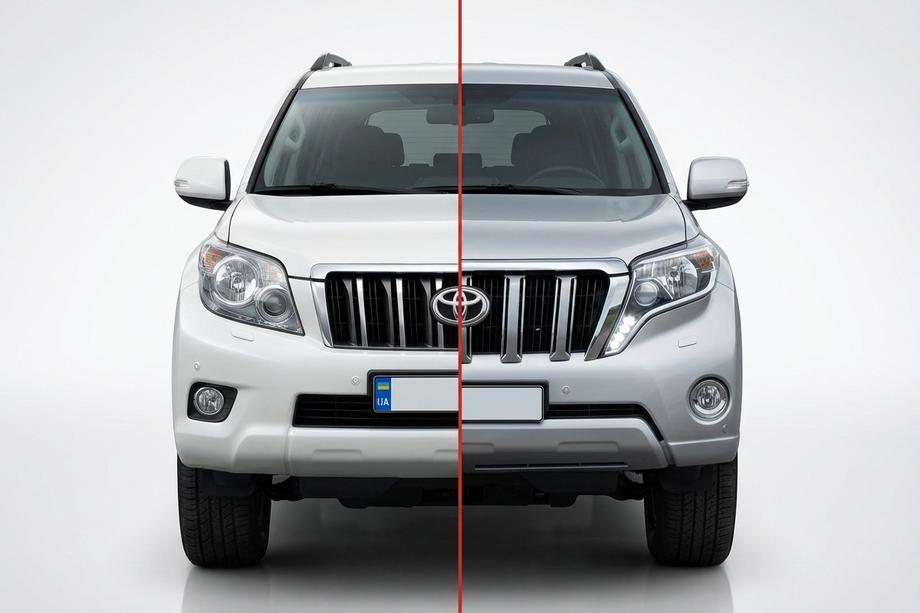 Toyota Land Cruiser Prado 150 2009–2023 Restyling-kit 2009-2013 til 2013-2017 Image