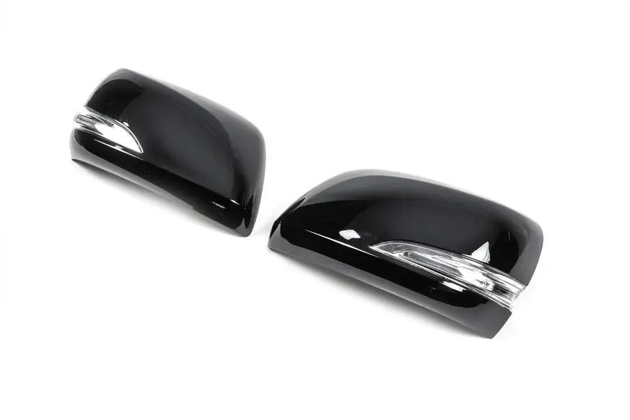 Lexus GX460 2009–2023 Sidespejlkåber (med blinklys) Sort farve Foto 2