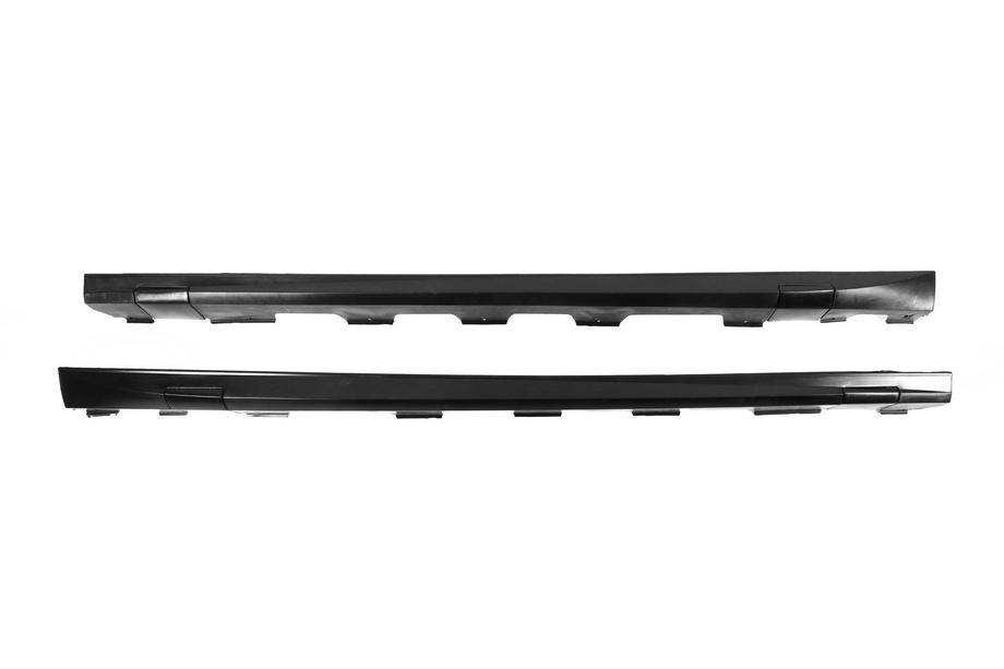 Volkswagen Golf 7/E-Golf 2012–2020 DPT V-10 sideskørter (blank sort) Foto 1