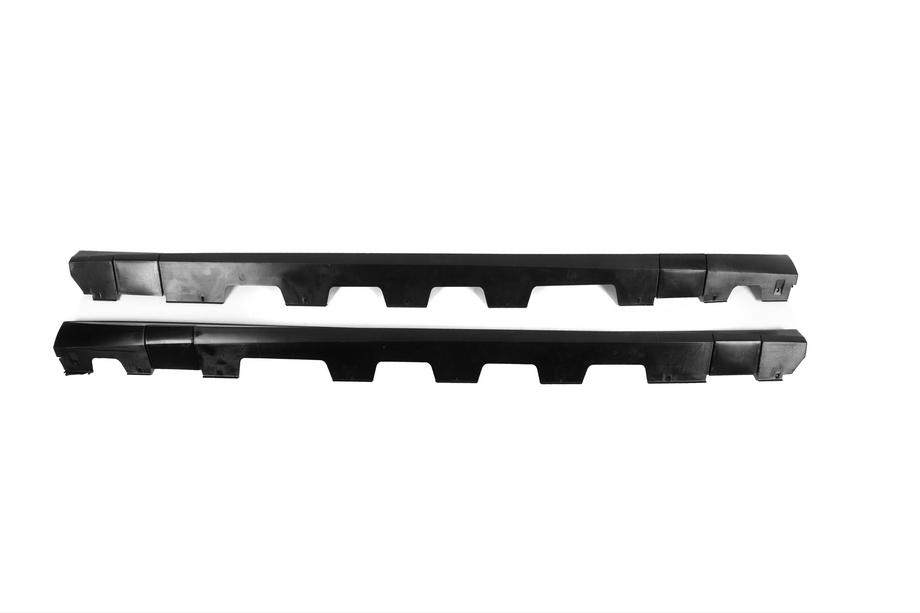 Volkswagen Golf 7/E-Golf 2012–2020 DPT V-10 sideskørter (blank sort) Foto 7