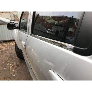 Rudelister (4 stk., rustfrit stål) Nissan Terrano 2014– foto 1