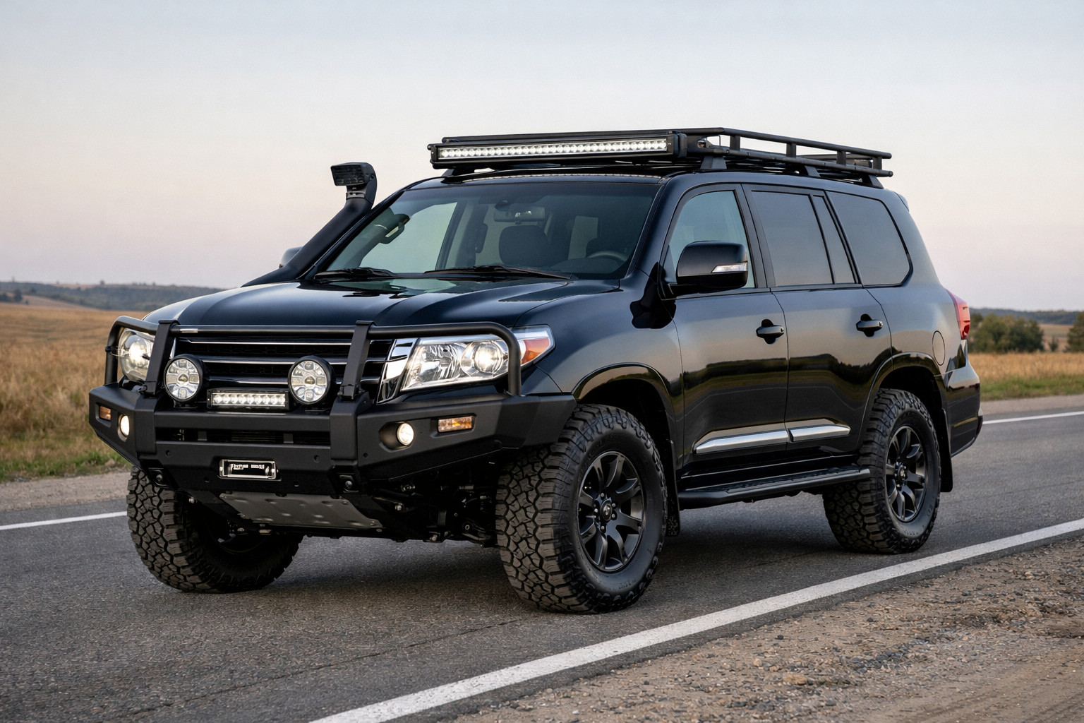 Opgradering af Toyota Land Cruiser 200 til motorvej uden hjemmefusk
