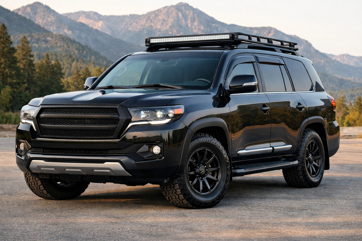 Sådan opfrisker du Toyota Land Cruiser 200 uden fuld facelift