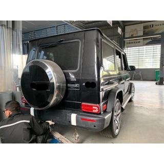 Skærmforøgere G63 AMG 2018-style (bag, til biler med monteret facelift-kit) foto 3