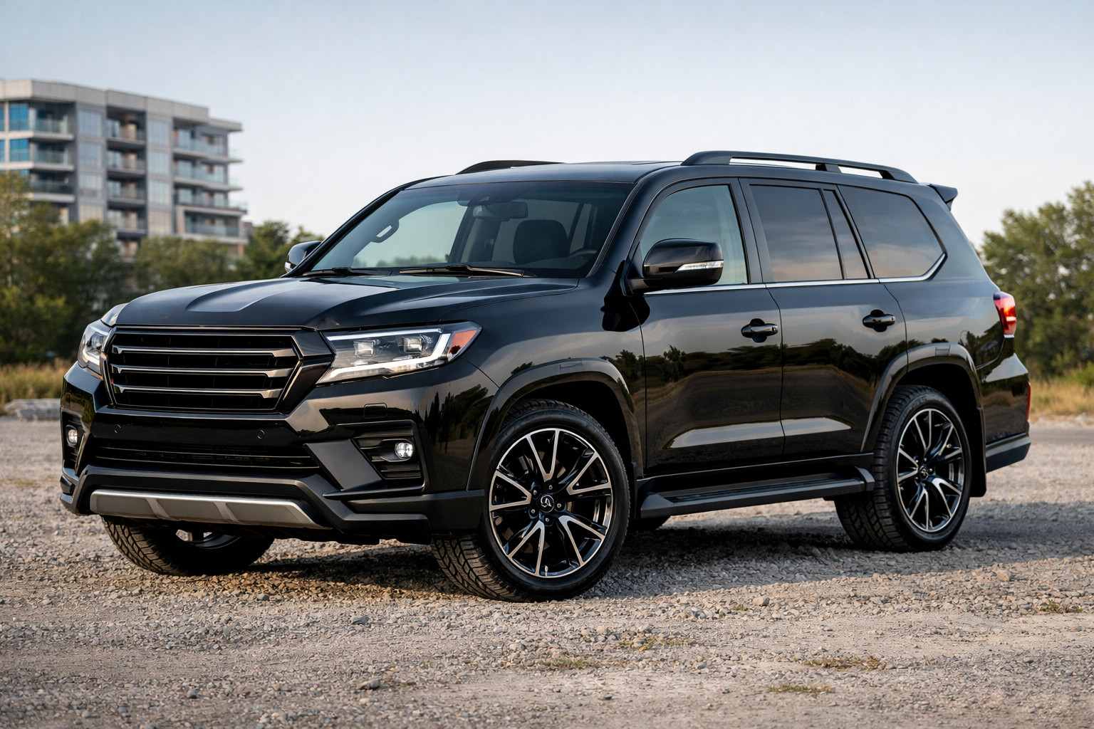 Hvad skal man montere på Toyota Land Cruiser 200 for et nyere look?