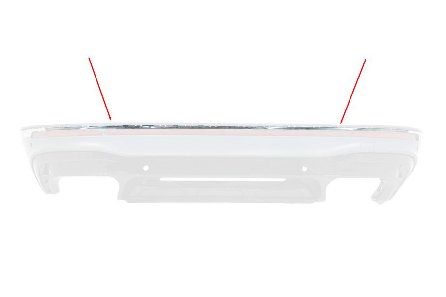 Volkswagen Tiguan 2016–2023 Kromindsats til bagkofanger (centralt, til R 2021-2023) Image