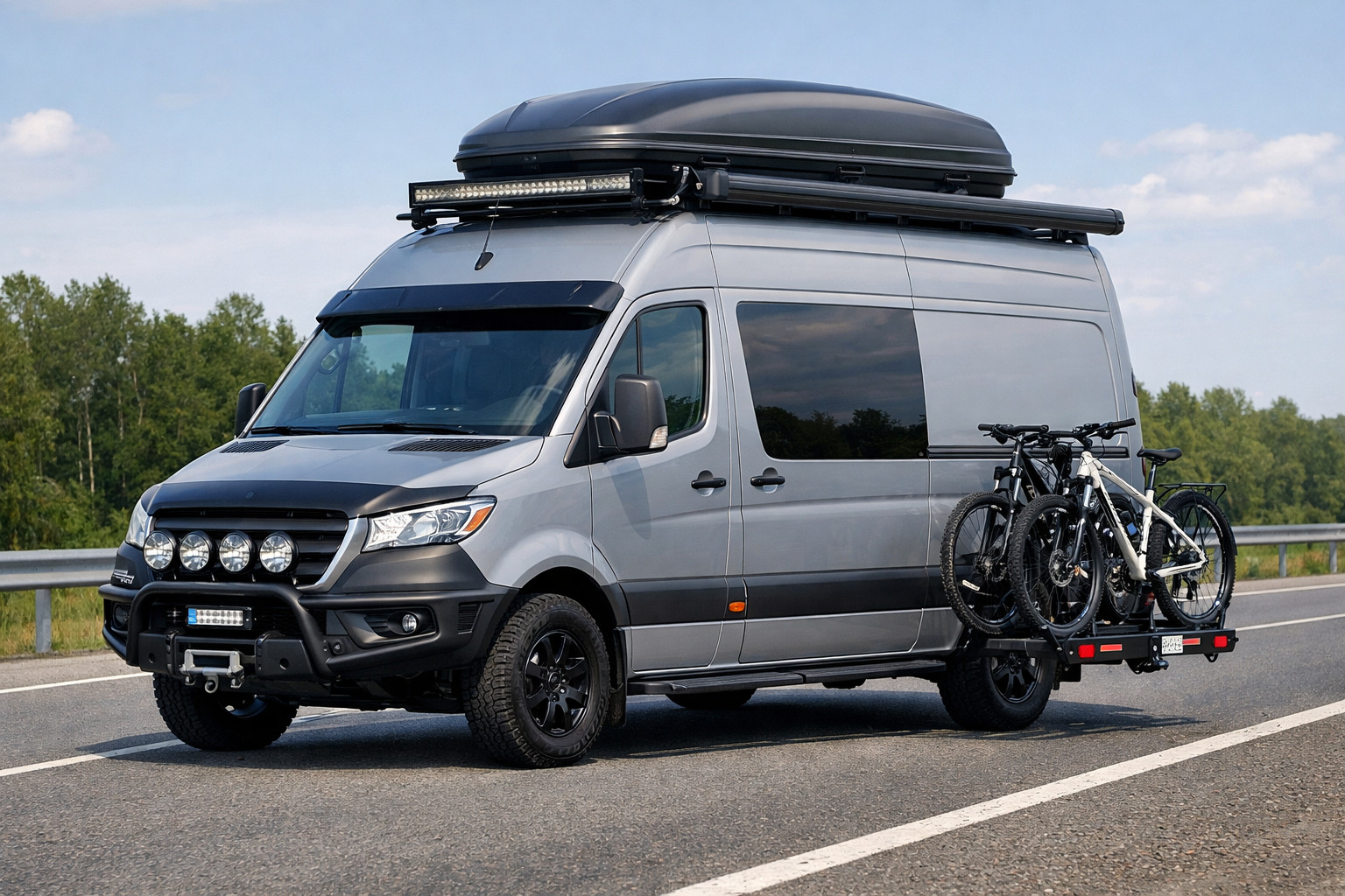 Hvad skal du montere på Mercedes Sprinter W907/W910 til motorvejen