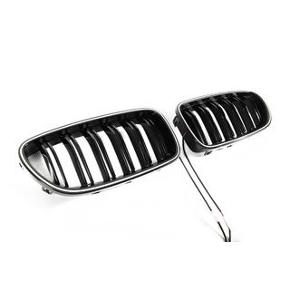 BMW nyregrill M-look LED (sort højglans) BMW 5-serie F10/F11 2010–2016 foto 4