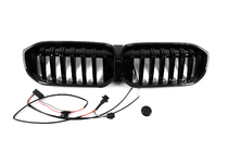 BMW 3-serie G20/G21 2018– Nyregrill 1-Bar LED (2022+, sort blank) foto 8