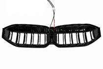 BMW 3-serie G20/G21 2018– M-Look LED nyregrill (2022+, sort højglans) foto 3