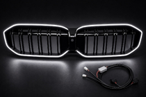 BMW 3-serie G20/G21 2018– M-Look LED nyregrill (2022+, sort højglans) foto 5