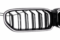 BMW 5-serie G30/G31 2017–2023 M-Look V1 LED nyregrill (2021-2023, blank sort) foto 5
