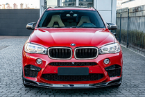 BMW X6 F16 2014–2019 BMW nyregrill M-look LED (sort højglans) foto 1
