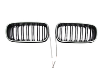 BMW X6 F16 2014–2019 BMW nyregrill M-look LED (sort højglans) foto 2