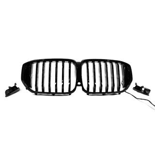 Nyregrill 1 Bar LED (2019-2022, blank sort) BMW X5 G05 2019–2026 foto 2