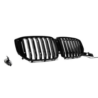 Nyregrill 1 Bar LED (2019-2022, blank sort) BMW X5 G05 2019–2026 foto 4